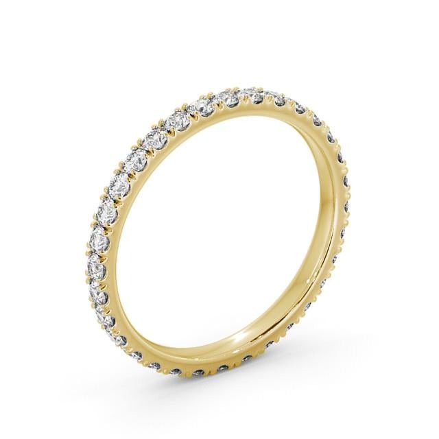 Zoe Full Eternity Round Lab Diamond Classic Ring