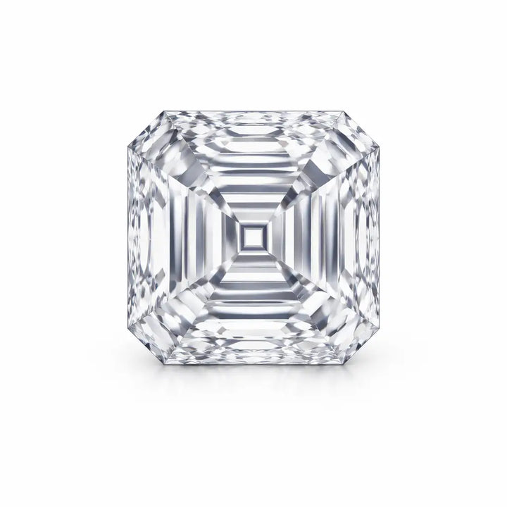 Asscher Moissanite Engagement Rings