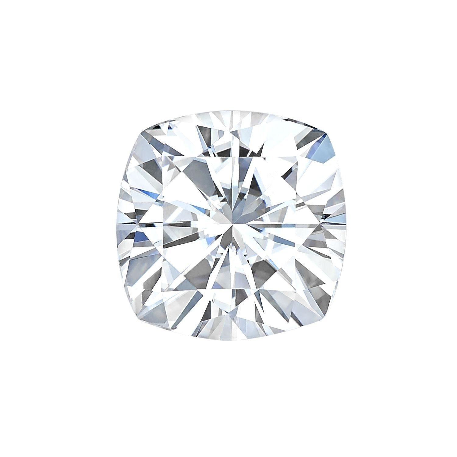 10 carat cushion cut loose lab grown diamond, D VS2, IGI certified
