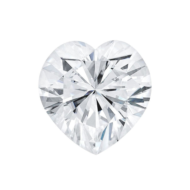 10 carat heart shaped loose lab grown diamond, D VS2, IGI certified
