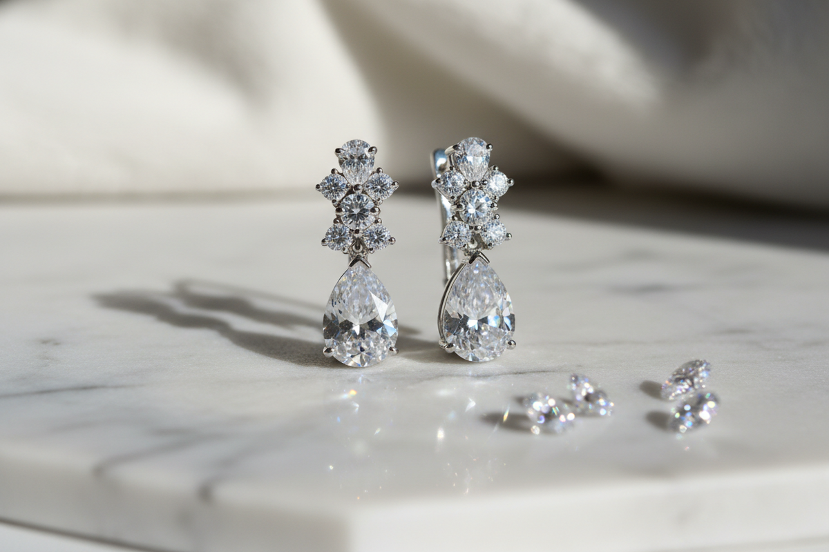 Moissanite Earrings
