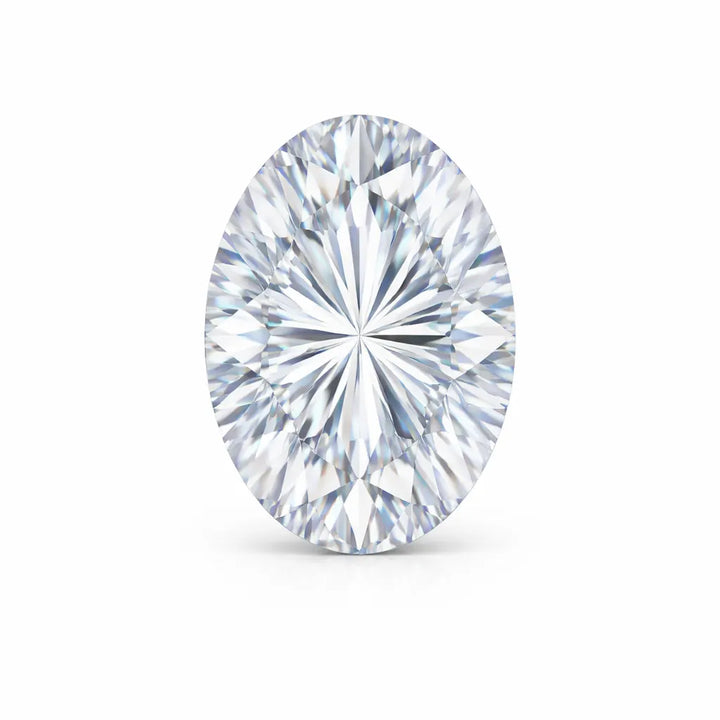 Oval Moissanite Engagement Rings