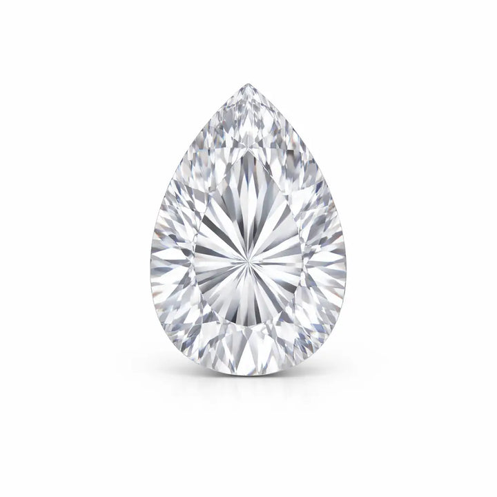 Pear Moissanite Engagement Rings