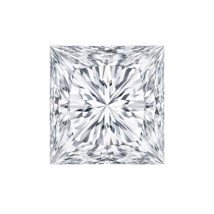 Princess Moissanite Engagement Rings