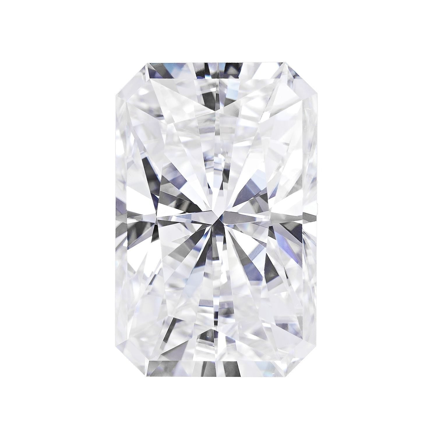 10 carat radiant cut loose lab grown diamond, D VS2, IGI certified